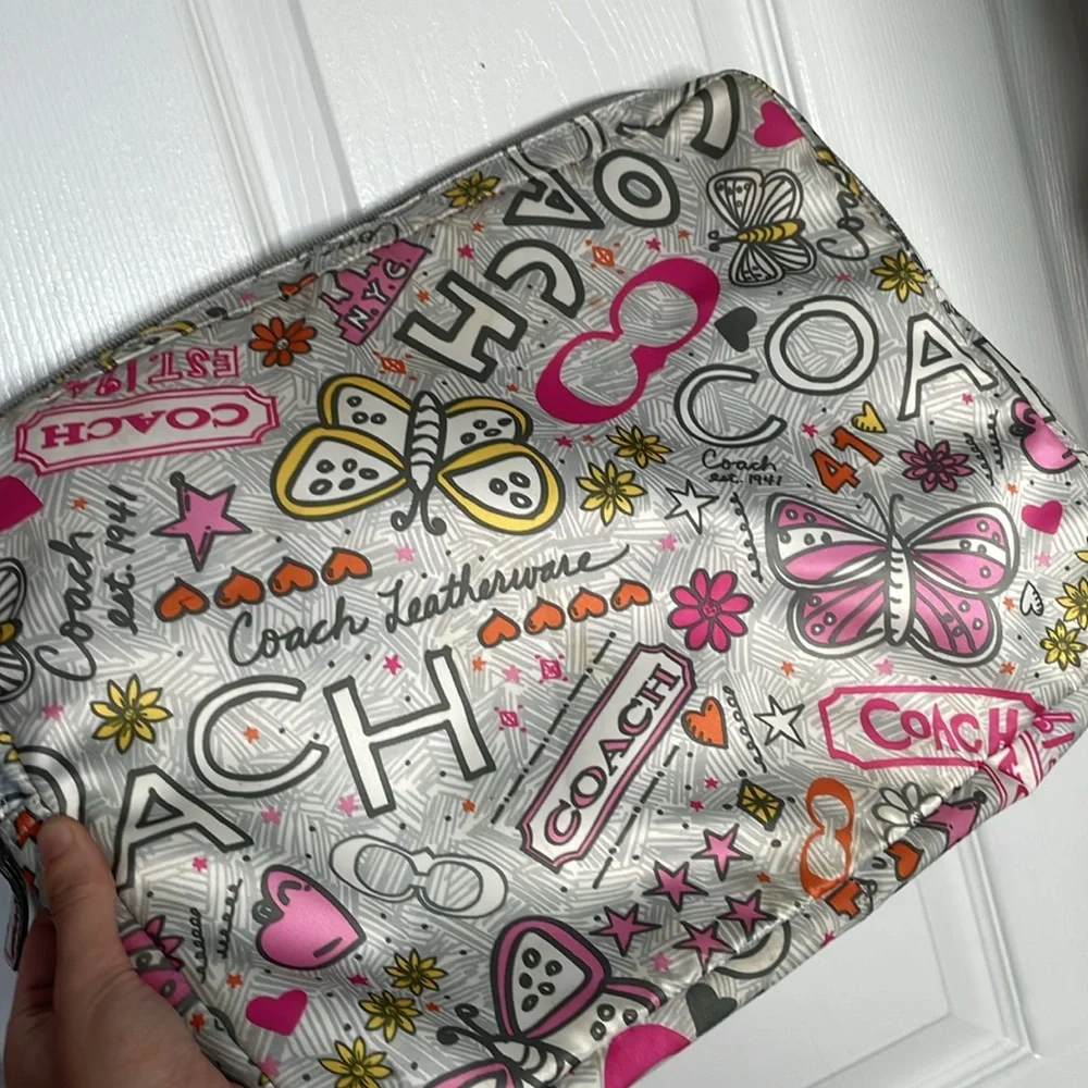 Coach poppy laptop sleeve - Picture 3 of 8